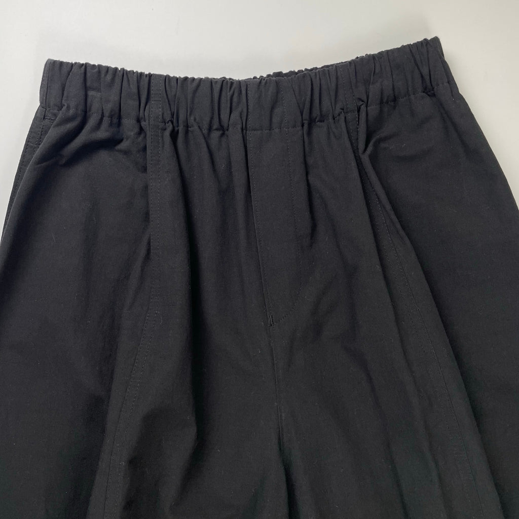 Curensology カレンソロジー / コットンリネンドロストパンツ ブラック 極美品 参考定価：22,000+tax SIZE:FREE