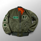 藤原ヒロシ MAJOR FORCE メジャーフォース / 10th Anniversary MA-1 ジャケット SIZE:medium-tall