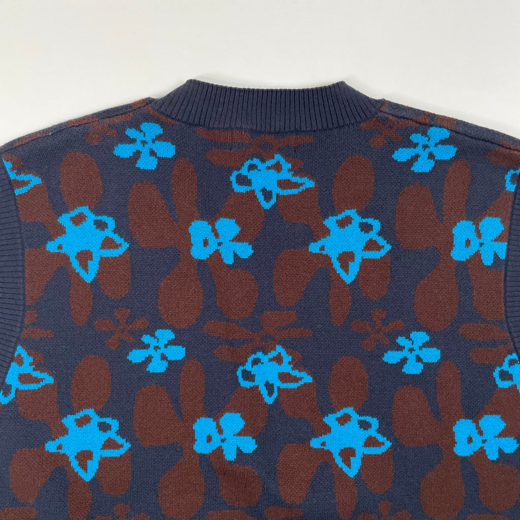 TTT MSW / Flower Camo Knit Vest SIZE:L