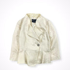 GIORGIO ARMANI / アーカイブ コットンシルクジャケット BORGO21製 参考定価：250,000程度 SIZE:42