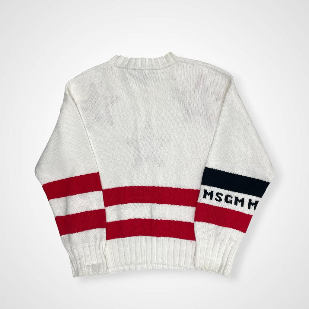 MSGM エムエスジーエム / 11周年記念 スターロゴニット 参考定価：40,000程度 SIZE:M