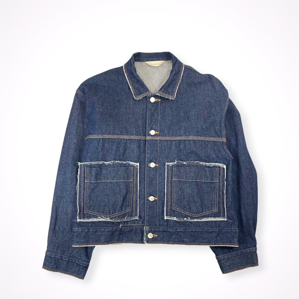 jieda / DENIM SHORT JACKET INDIGO 2ndモデル SIZE:1