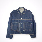 jieda / DENIM SHORT JACKET INDIGO 2ndモデル SIZE:1