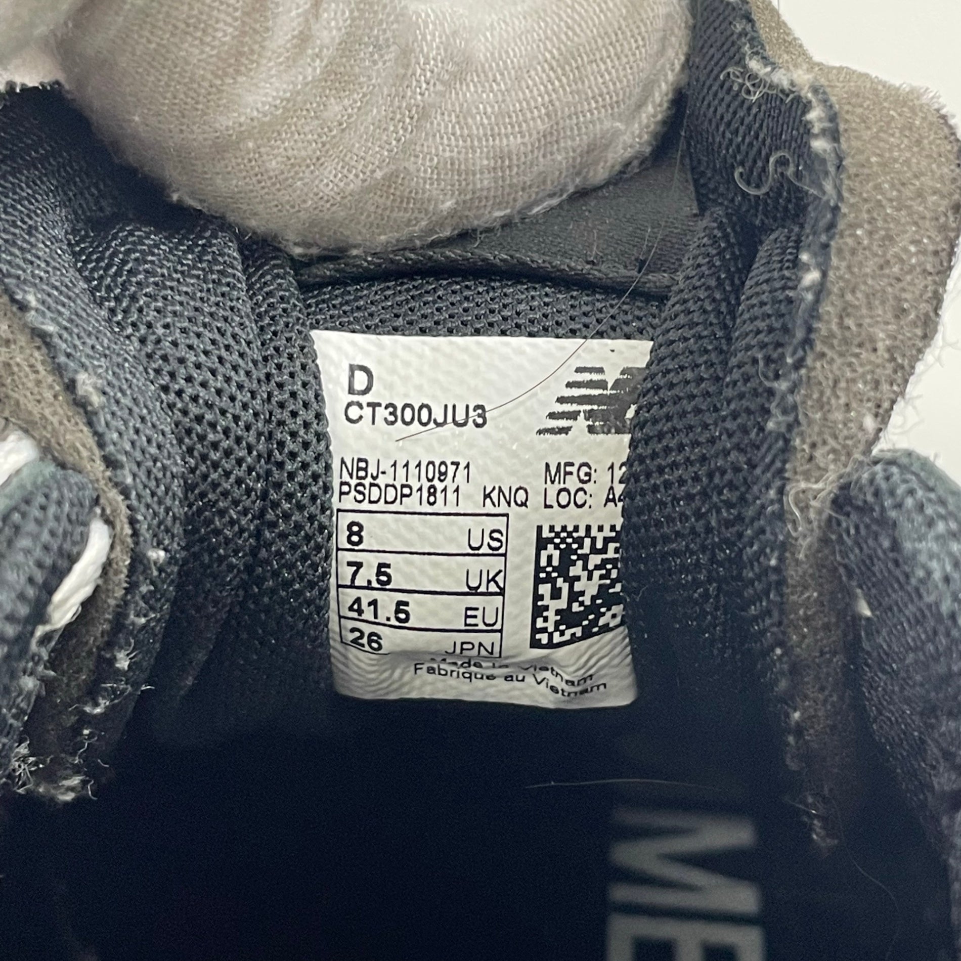 Newbalance × COMME des GARCONS HOMME / コラボCT300スニーカー 参考定価：19,000+tax SIZE:26cm