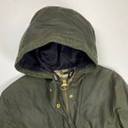 BARBOUR バブアー / LADIES WAX DURHAM オリーブ タータンチェック SIZE:38(M程度)