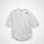 blanc basque ブランバスク / ビッグシルエットミリタリーシャツ 参考定価：18,000程度 SIZE:38