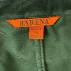 BARENA / ベルベットテーラードジャケット 参考定価：75,000程度 SIZE:46