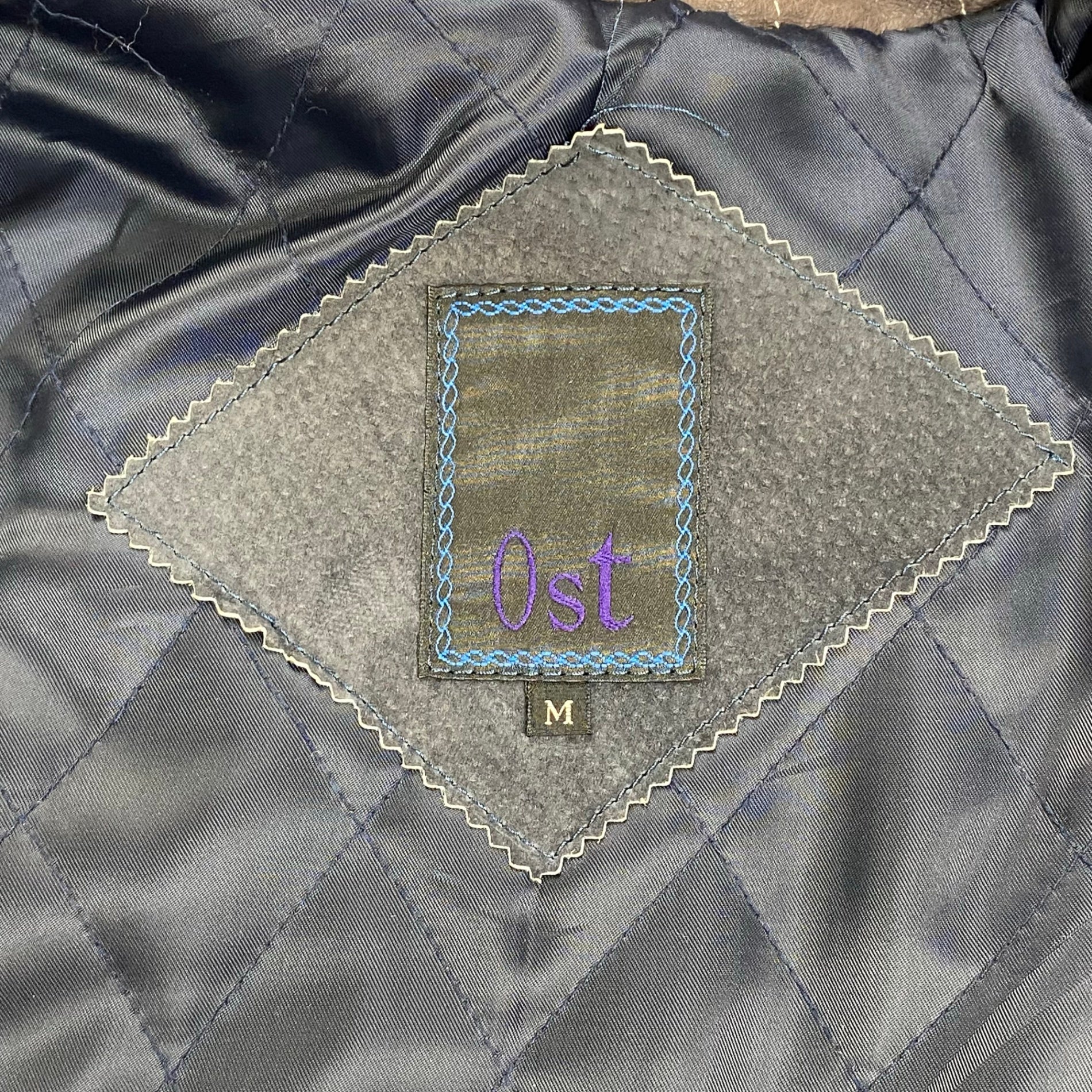 VINTAGE ヴィンテージ / ヴィンテージ フリース×レザー ジャケット SIZE：M