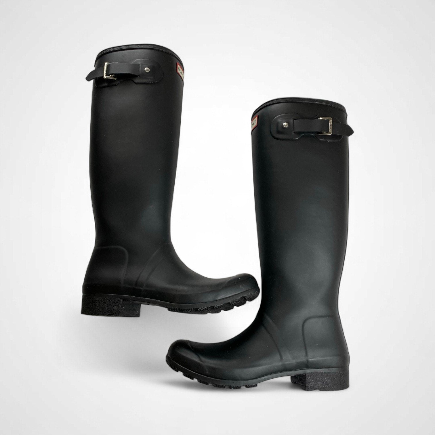 HUNTER ハンター / ロング レインブーツ オリジナル トールブーツ 極美品 箱付 参考定価：24,500+tax UK6(24.5cm)