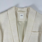 deres / シーンレスツイードジャケット 参考定価：45,000+tax SIZE：FREE