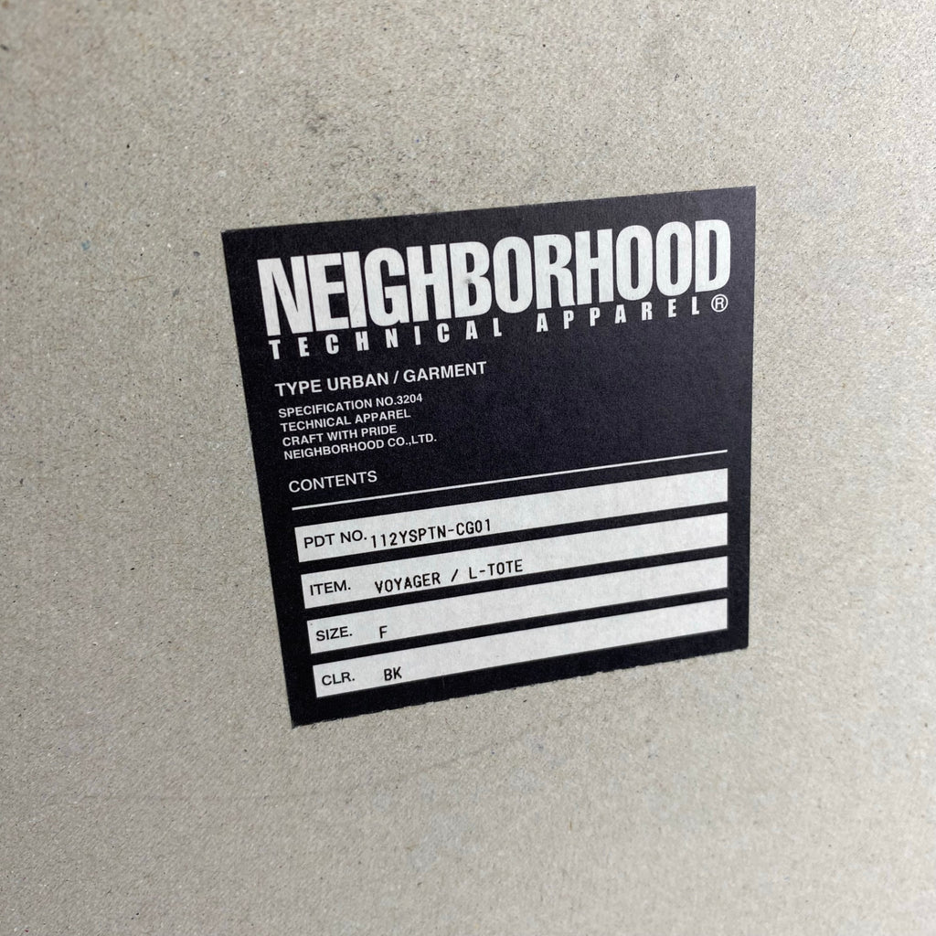 【未使用級】 NEIGHBORHOOD × PORTER / VOYAGER/L-TOTE ボヤージャー レザーバッグ バーキン型