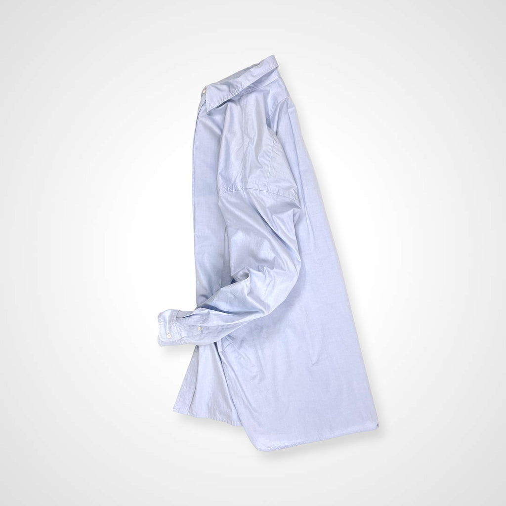 sillage シラージ / ロングシャツ ブルー 参考定価：26,000程度 SIZE：FREE