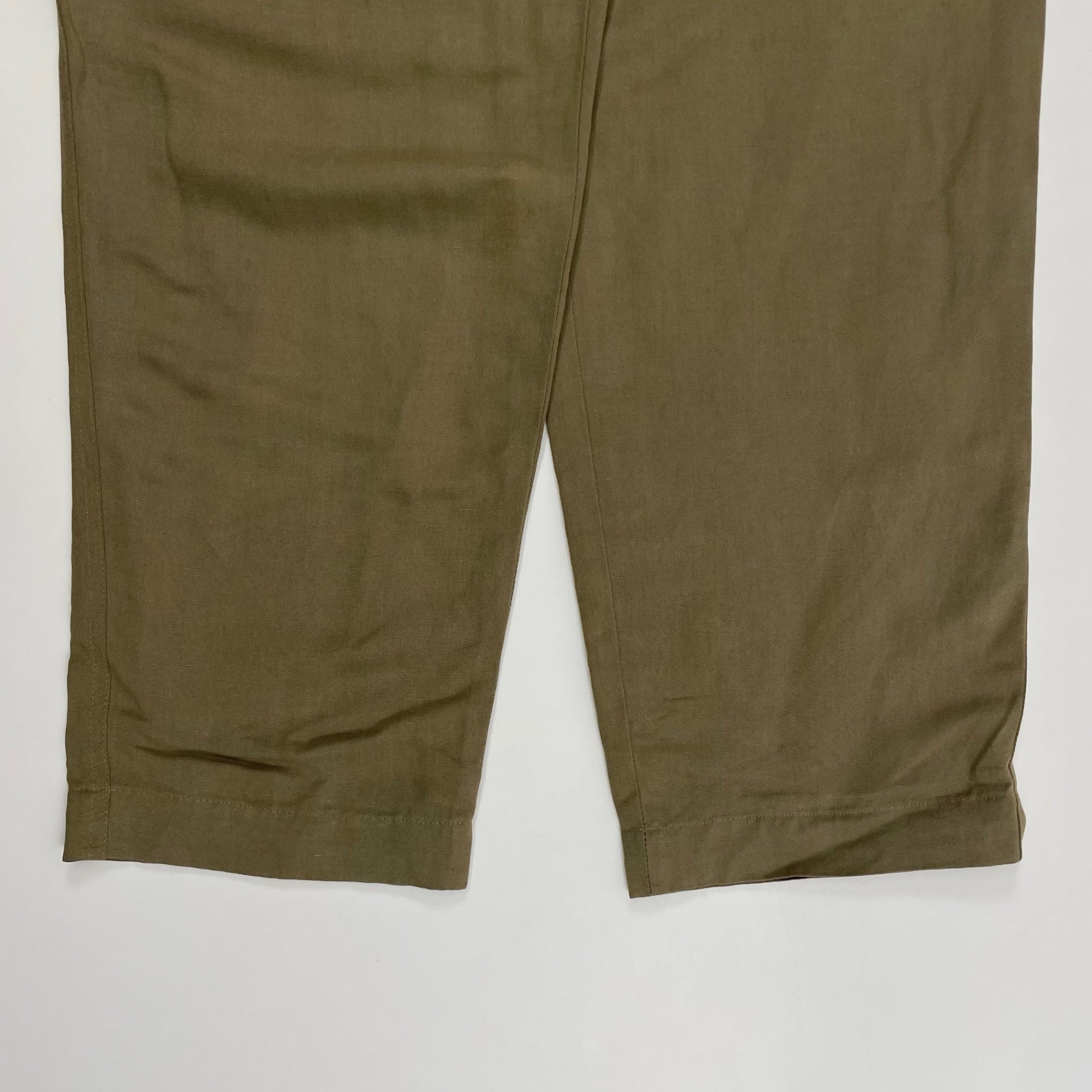 VINTAGE / ユーロヴィンテージ リネンツータックスラックス SIZE:44
