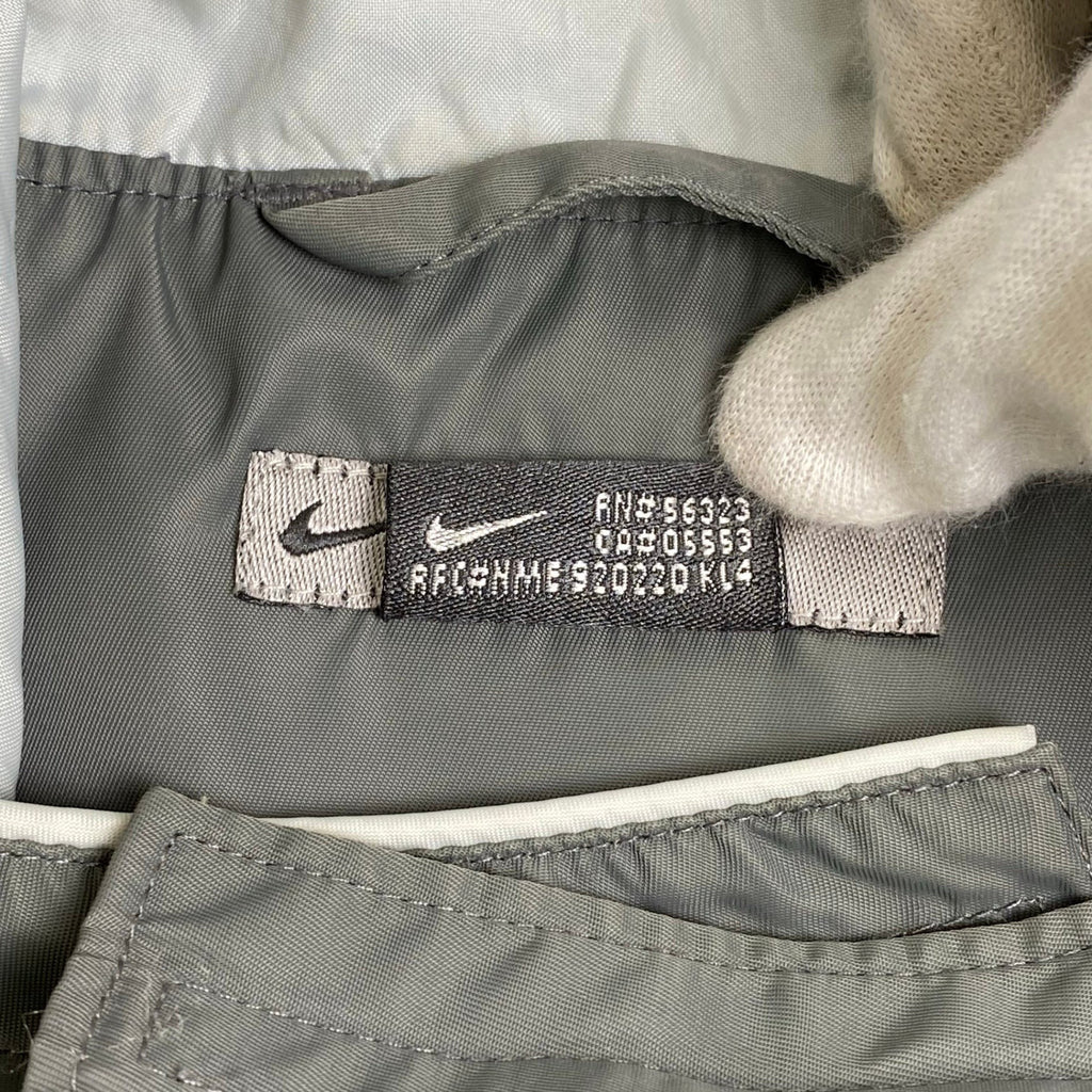 NIKE ナイキ / asymmetry tech hooded vest テック ベスト 立体ポケット SIZE：M