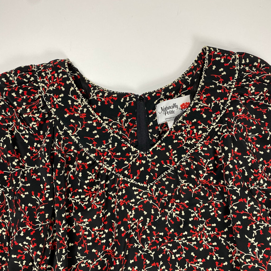 Naturally Petite / ヴィンテージワンピース リバティドレス  MADE IN HAWAII 80s SIZE:8(M程度)