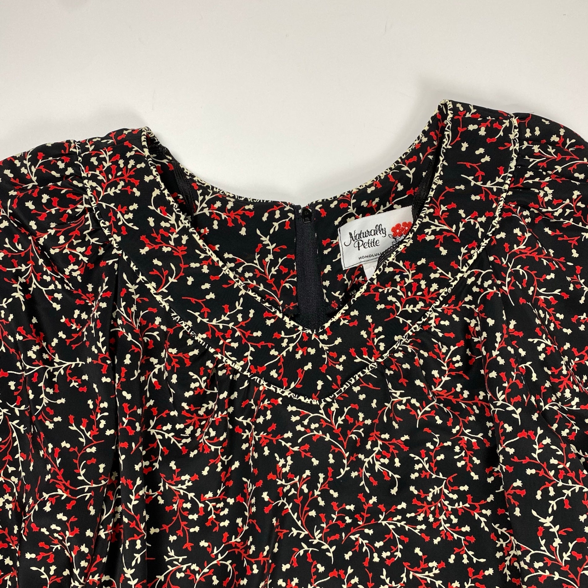 Naturally Petite / ヴィンテージワンピース リバティドレス  MADE IN HAWAII 80s SIZE:8(M程度)