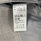 EDIFICE エディフィス / SUPER 120’sウールサキソニースーツ グレージュ 参考定価：40,000+tax SIZE:S