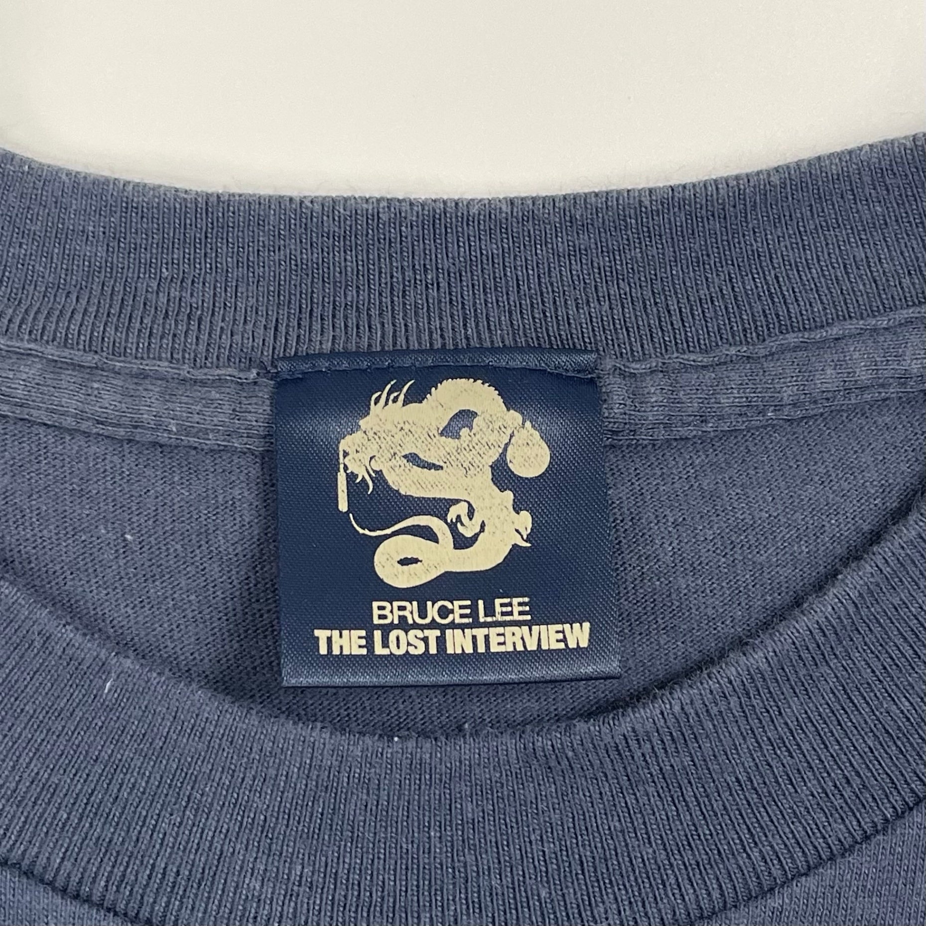 BRUCE LEE ブルース リー / 「THE LOST INTERVIEW」ヴィンテージTシャツ