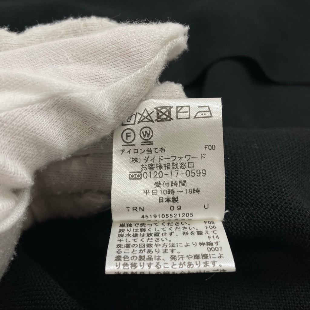 NEWYORKER ニューヨーカー / おとなニットポロワンピース 美品 参考定価：21,000+tax SIZE:M