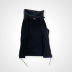 EMPORIO ARMANI エンポリオ アルマーニ / アーカイブフーディーベスト ブラック SIZE:44