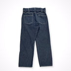 KAPTAIN SUNSHINE / ワイドデニムトラウザー シンチバック 参考定価：26,000+tax SIZE:36