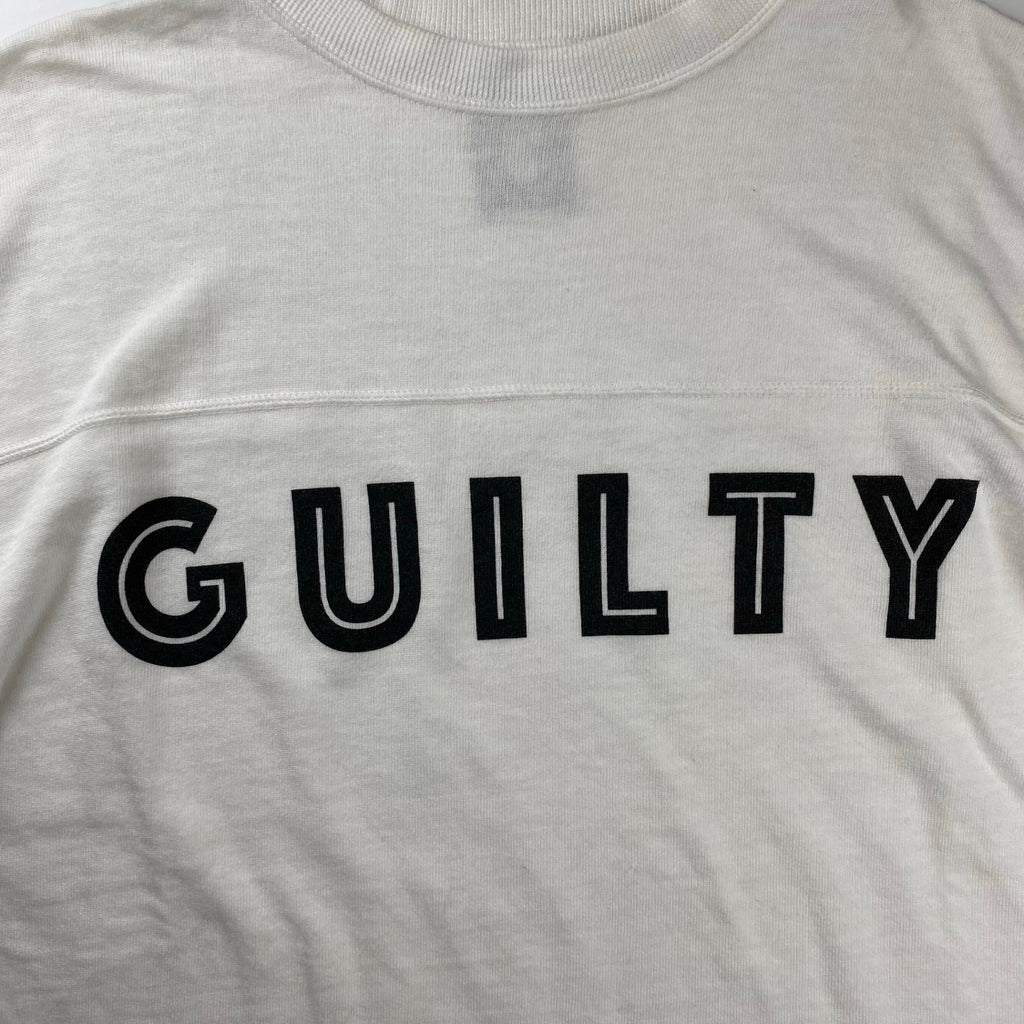 Bernhard Willhelm ベルンハルト ウィルヘルム / GUILTY プリント Tシャツ PAT MARKET取り扱いブランド SIZE：M