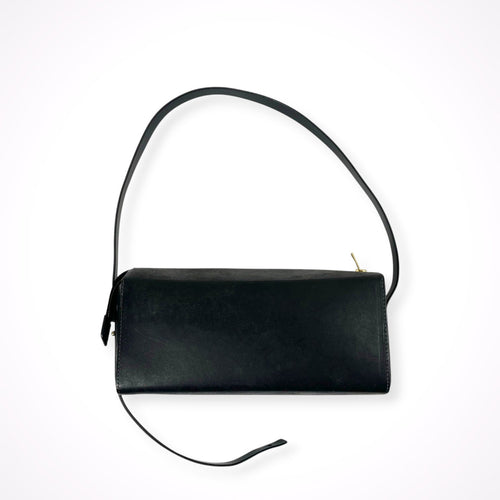 SAFUJI × noji+ / 別注 Leather block bag ブラック
