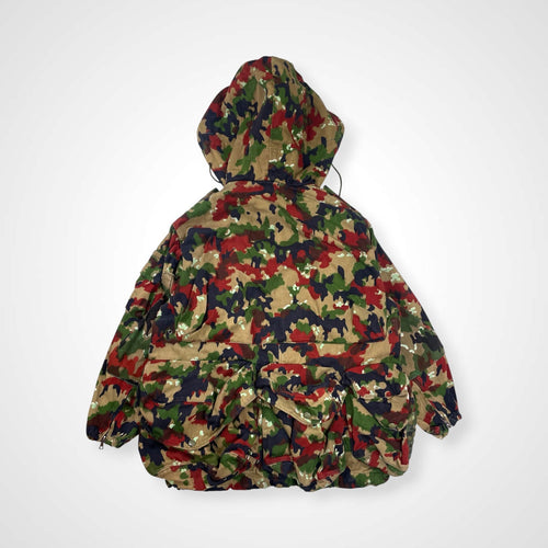 70s VINTAGE ヴィンテージ / スイス軍M60アルペンカモジャケット 山岳部隊 SIZE：L程度