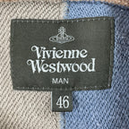 Vivienne Westwood MAN / ブロックパターンフーディ 参考定価：50,000程度 SIZE:46