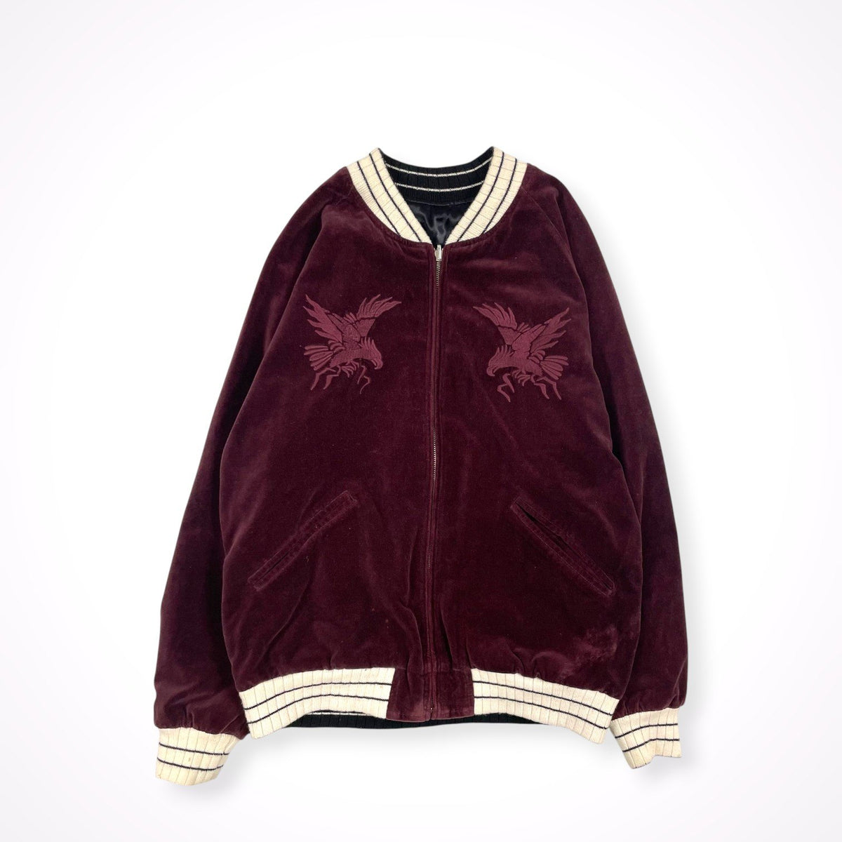 monkey time / VELVET REVERSIBLE SOUVENIR JACKET 参考定価：28,000+tax SIZE:1