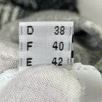CLASS roberto cavalli / パイソン柄ウールニット  参考定価：60,000程度 SIZE:44