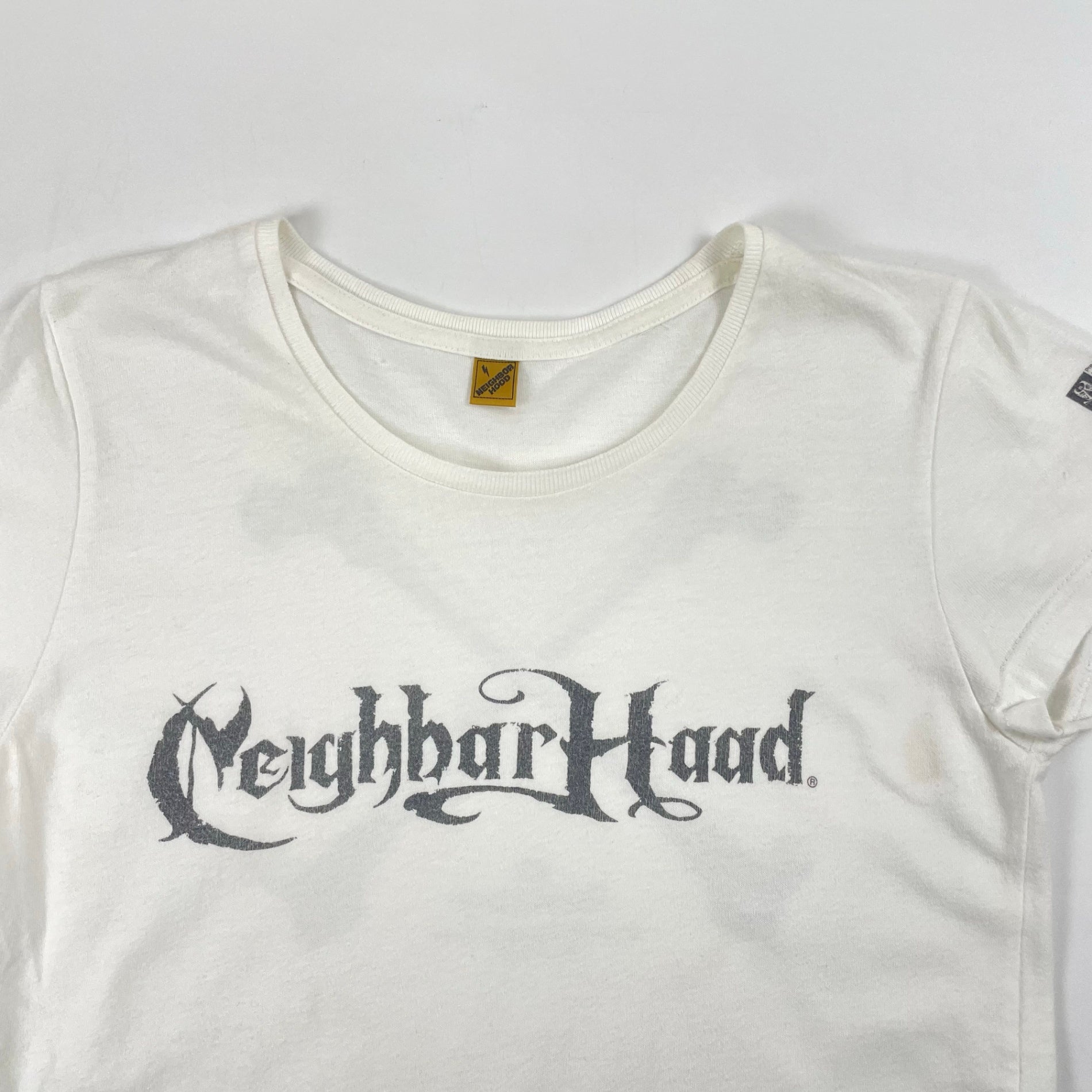 NEIGHBORHOOD / 00s ヴィンテージクロスボーンTEE SIZE：S程度