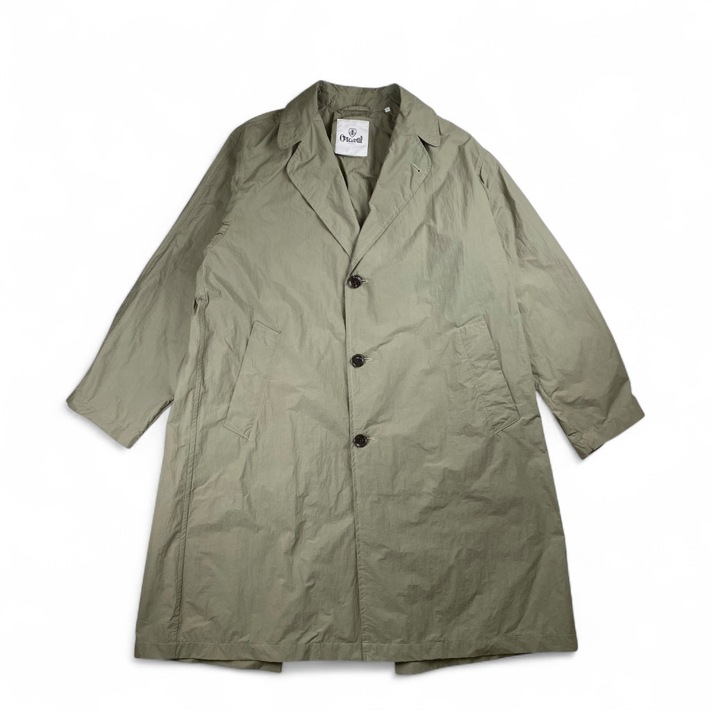 Orcival オーチバル / ナイロン バルマカーンコート SIZE:4（L程度）