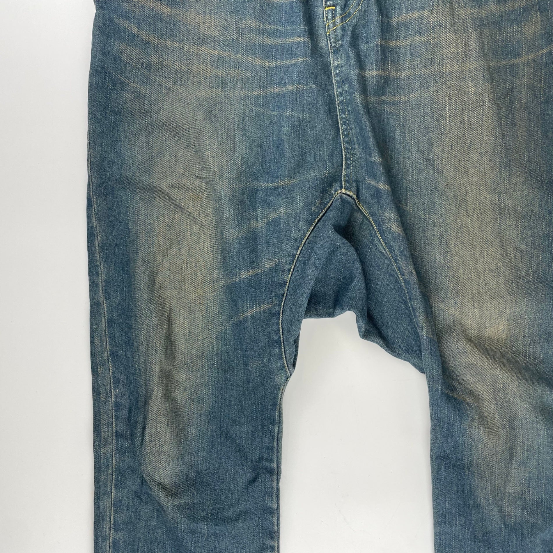ISAMU KATAYAMA BACKLASH x ROYAL FLASH イサムカタヤマ バックラッシュ ロイヤルフラッシュ / SARROUEL SKINNY DENIM サルエルスキニーデニム 参考定価：38,000+tax SIZE:M