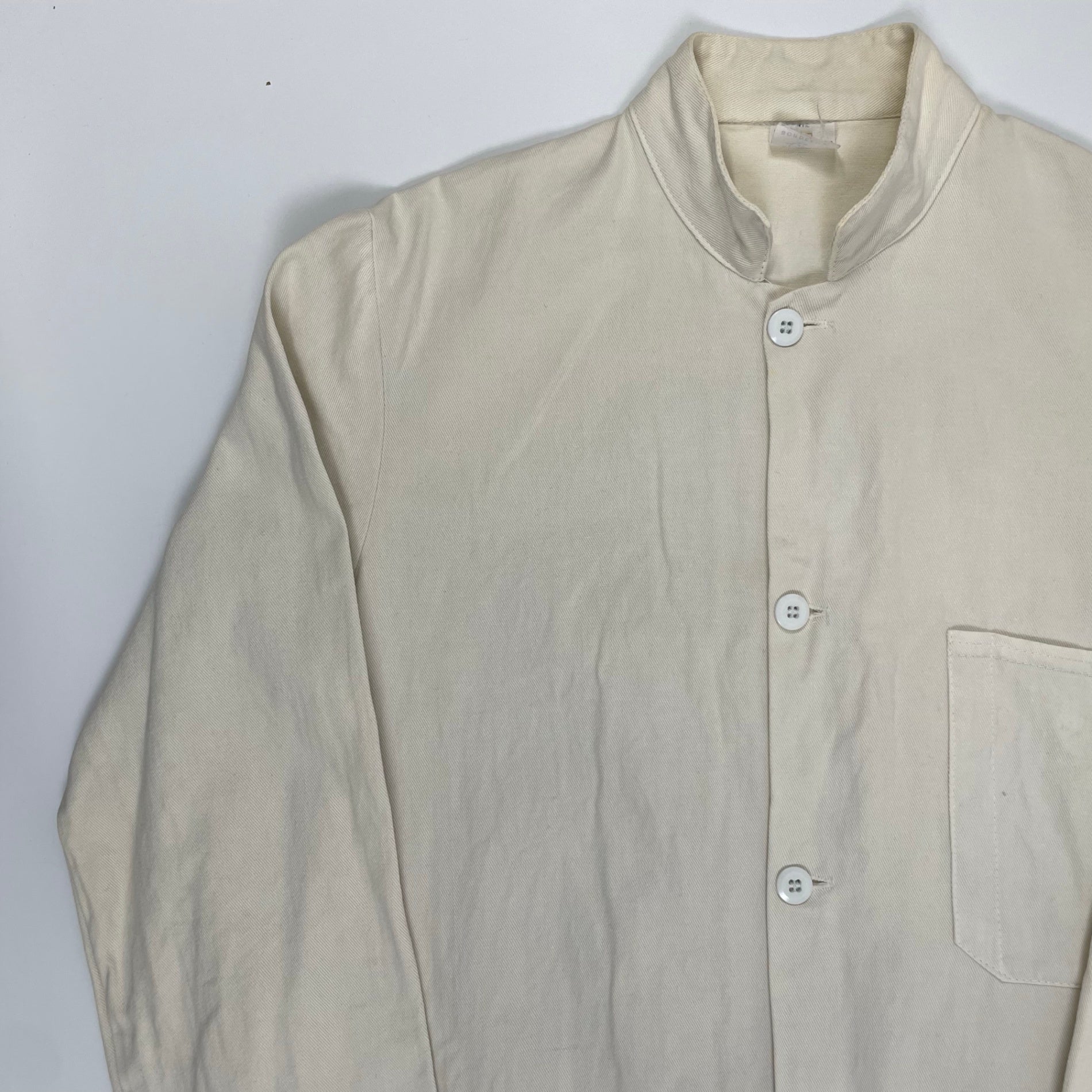 FRENCH MILITARY フランス軍 / 6-70s フレンチホスピタルコート ボルドー病院 SIZE：S-M程度