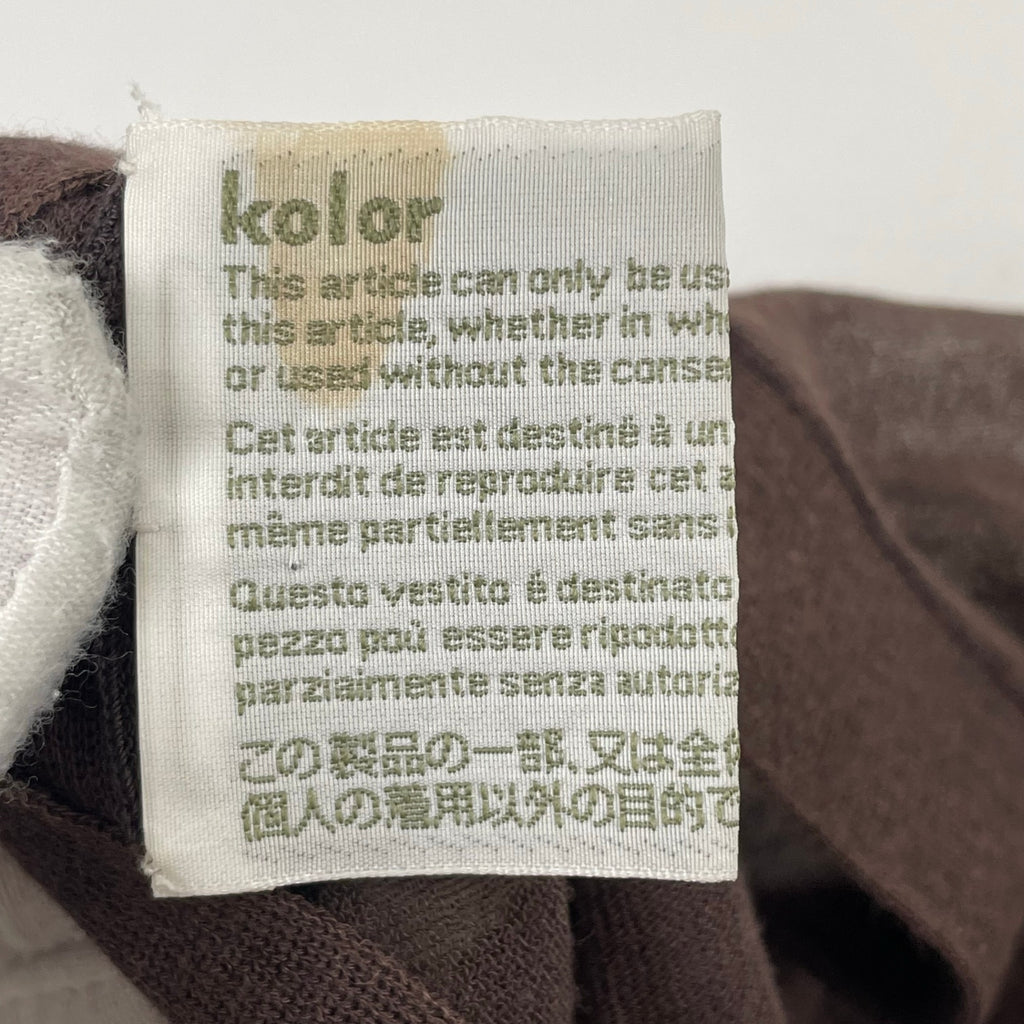 kolor / 07SS ボーダーカーディガン 参考定価：30,000程度 SIZE:1
