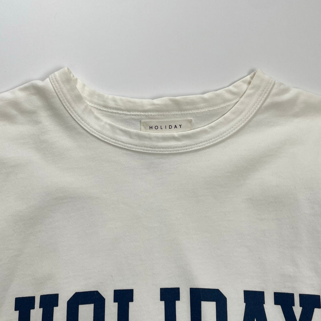 HOLIDAY ホリデイ / ヘビーオンス HOLIDAY TEE SIZE：FREE