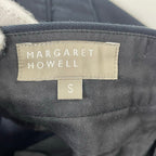MARGARET HOWELL / 日本製2タックツイルパンツ 参考定価：38,000程度 SIZE:S