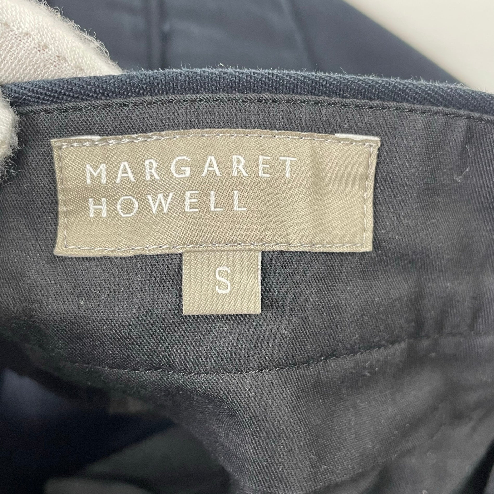 MARGARET HOWELL / 日本製2タックツイルパンツ 参考定価：38,000程度 SIZE:S