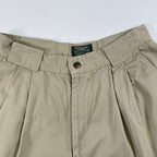 RALPH LAUREN COUNTRY / 8-90sヴィンテージ 2タックチノショーツ SIZE:W74cm