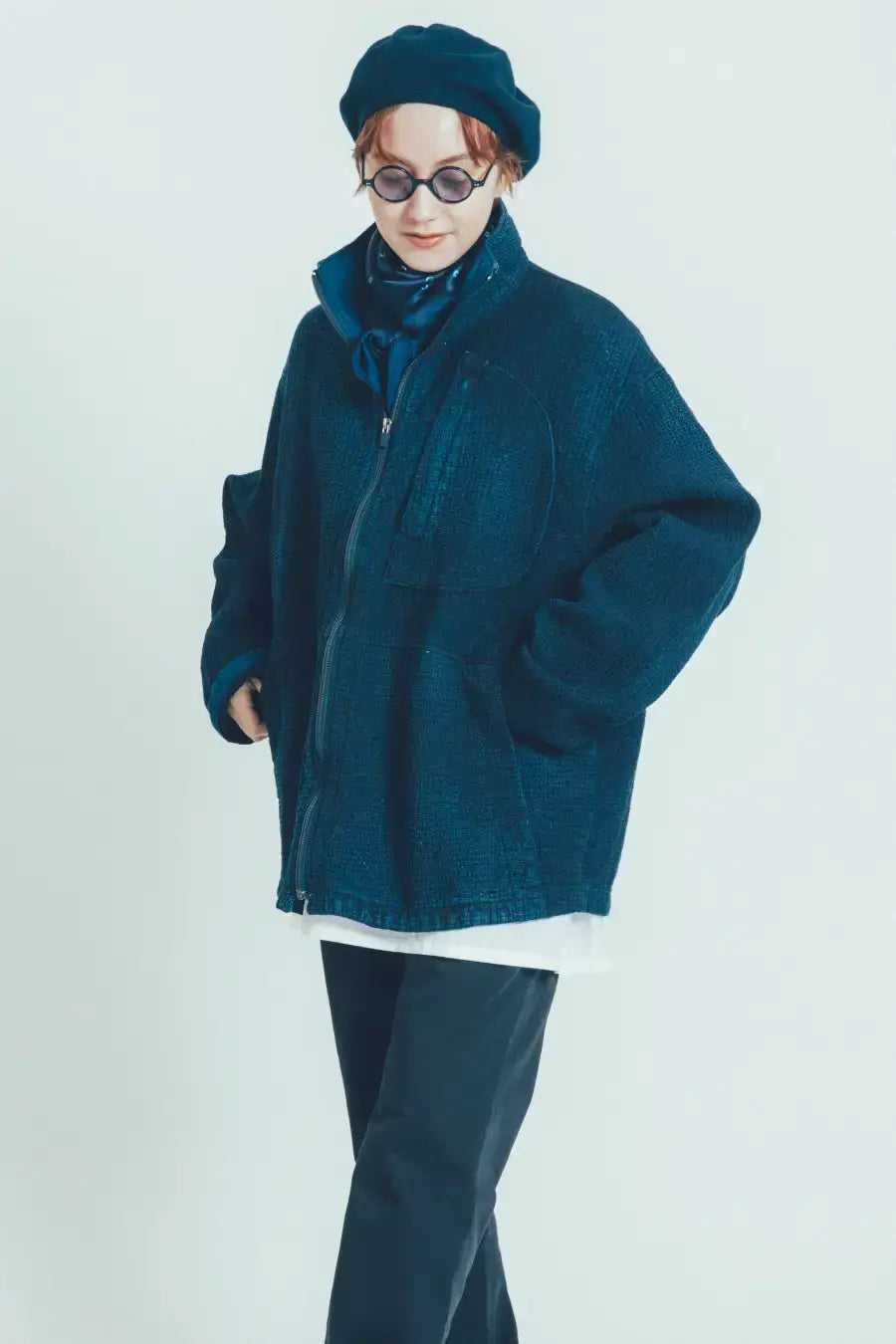 【極美品】 Porter Classic ポータークラシック × 金子眼鏡 / PEACE COLLECTION コラボ サングラス OLIVE 参考定価：46,000+tax