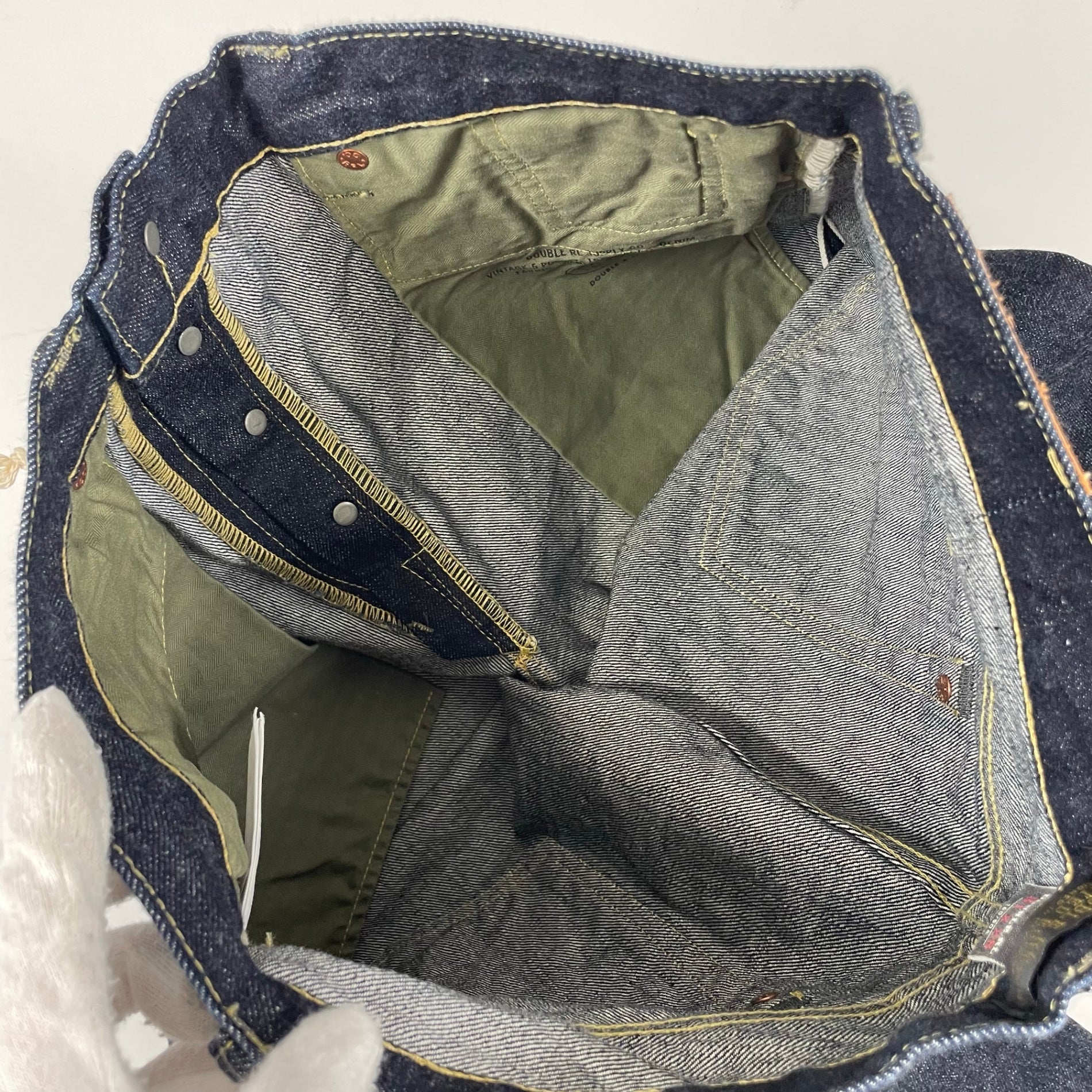 RRL × BEAMS PLUS / 1944 VINTAGE 5POCKET JEANS R254 SIZE:31×28