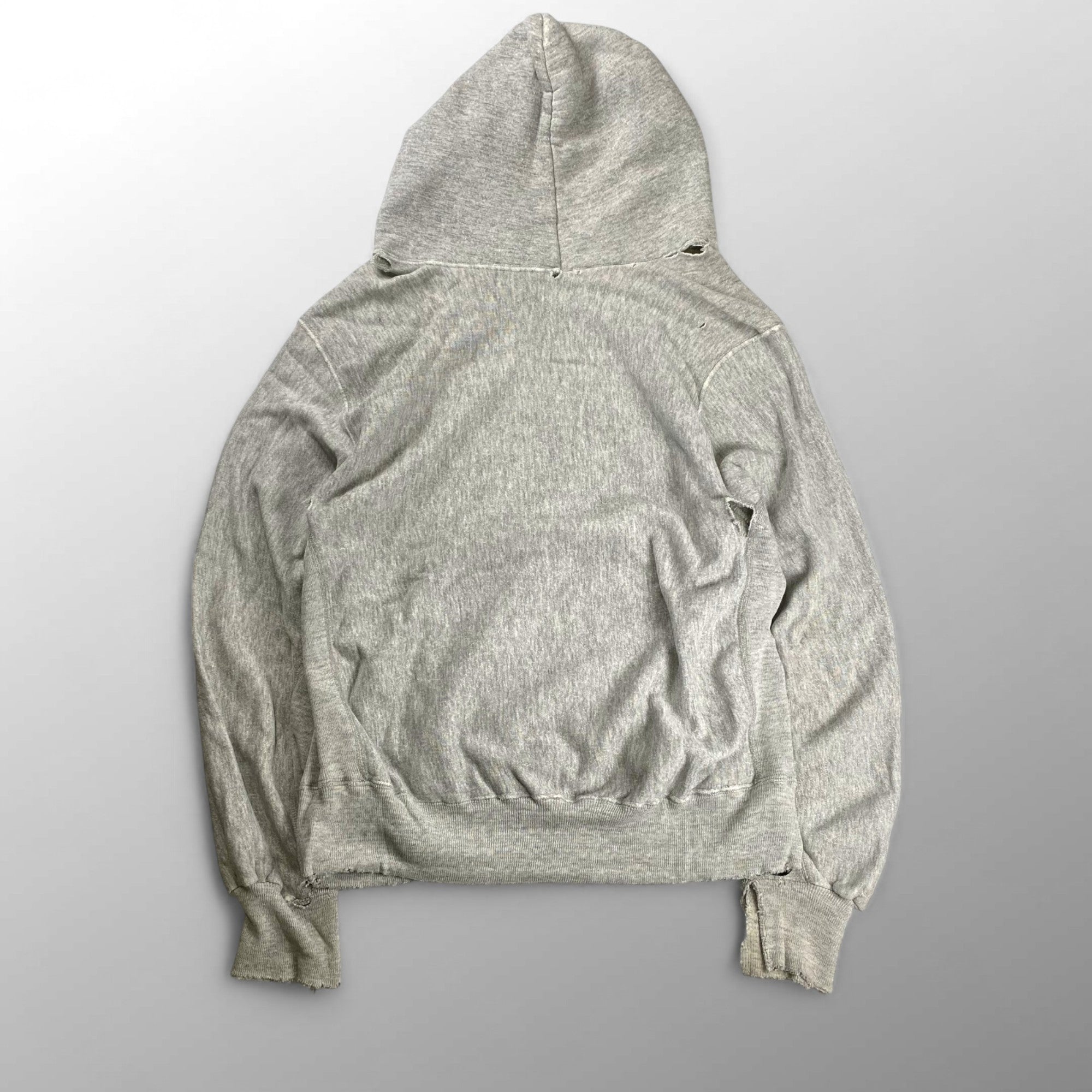 VINTAGE ヴィンテージ / 襤褸 ボロ ダメージ パーカー  BABSON大学 SIZE：XL程度