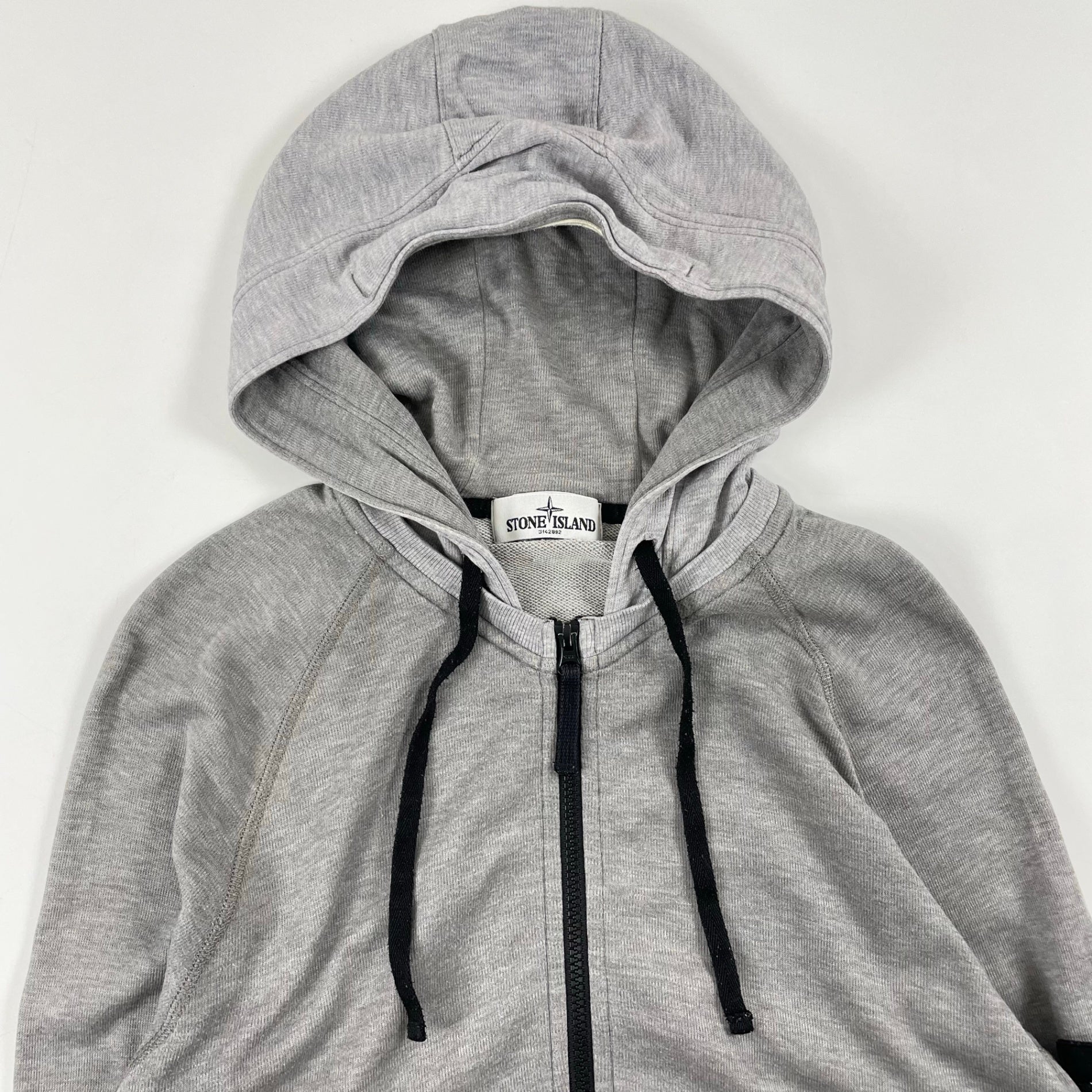STONE ISLAND / 11SS 後付けデザインジップパーカー ワッペン付 SIZE:L