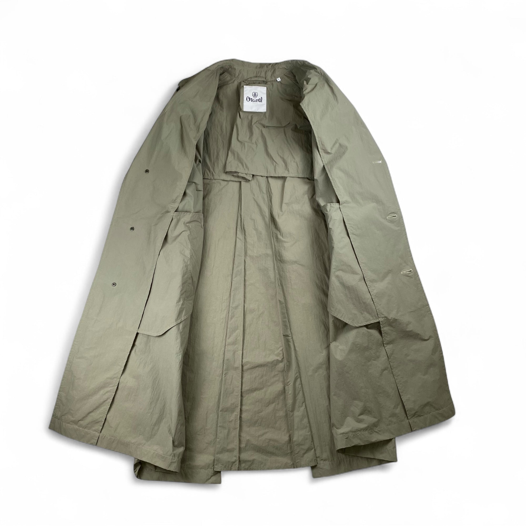 Orcival オーチバル / ナイロン バルマカーンコート SIZE:4（L程度）