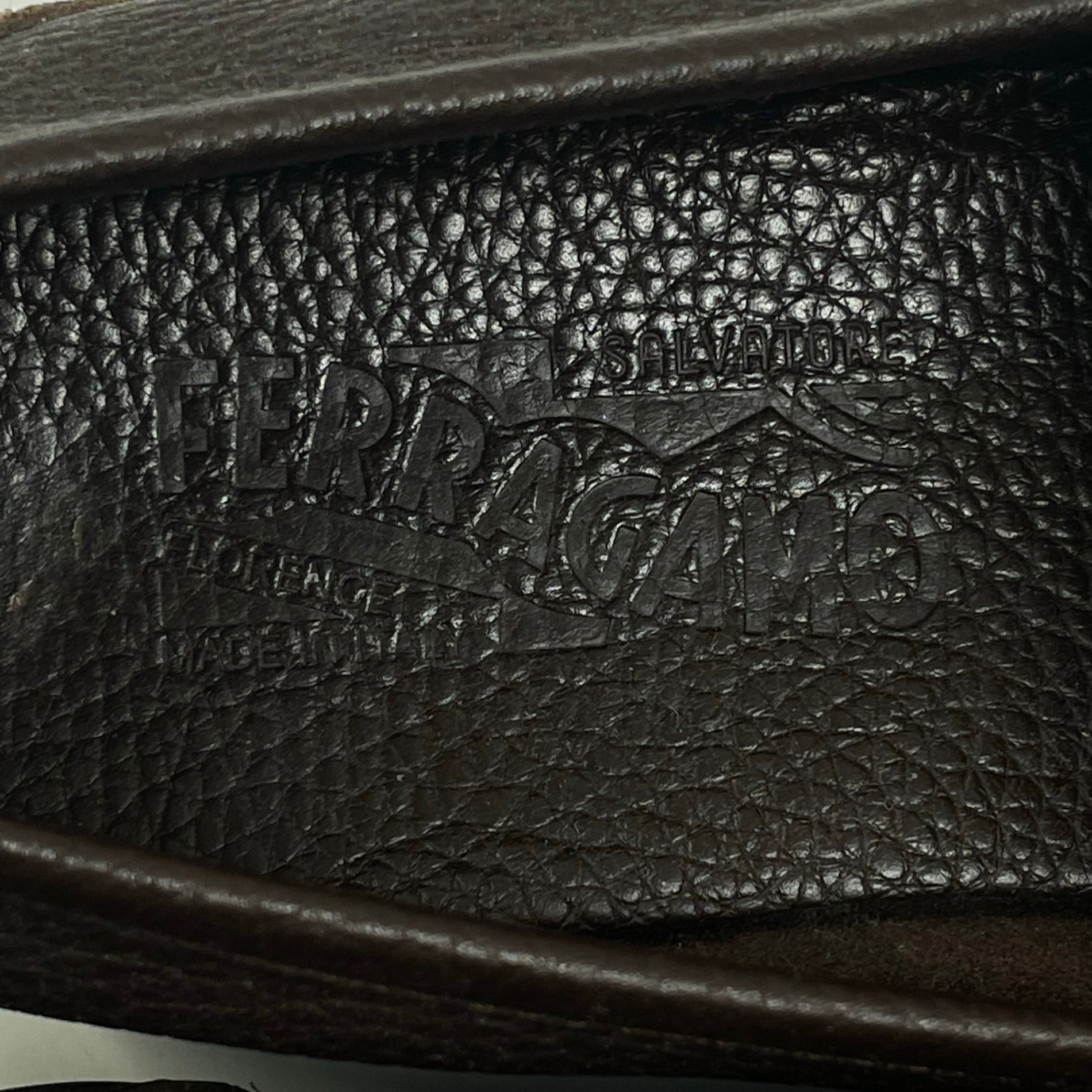 Salvatore Ferragamo サルバトーレ フェラガモ / ガンチーニビットローファー ブラウン 参考定価：70,000程度 SIZE:8 1/2