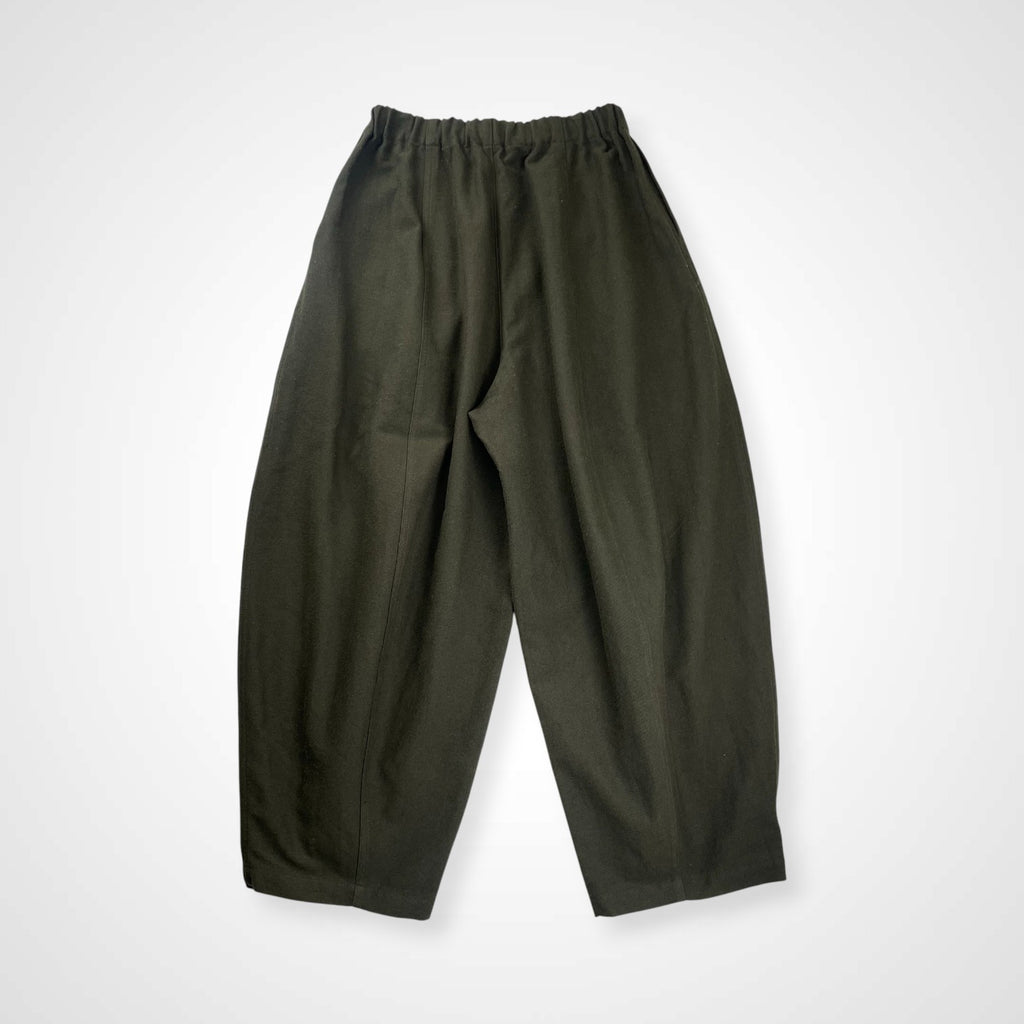 Curensology カレンソロジー / コットンウールドロストパンツ カーキ 参考定価：26,000+tax SIZE:FREE