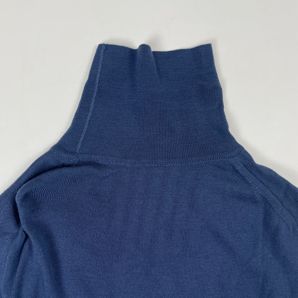 JOHN SMEDLEY / 英国製 8-90sヴィンテージタートルネックニット 旧タグ SIZE：S-M程度