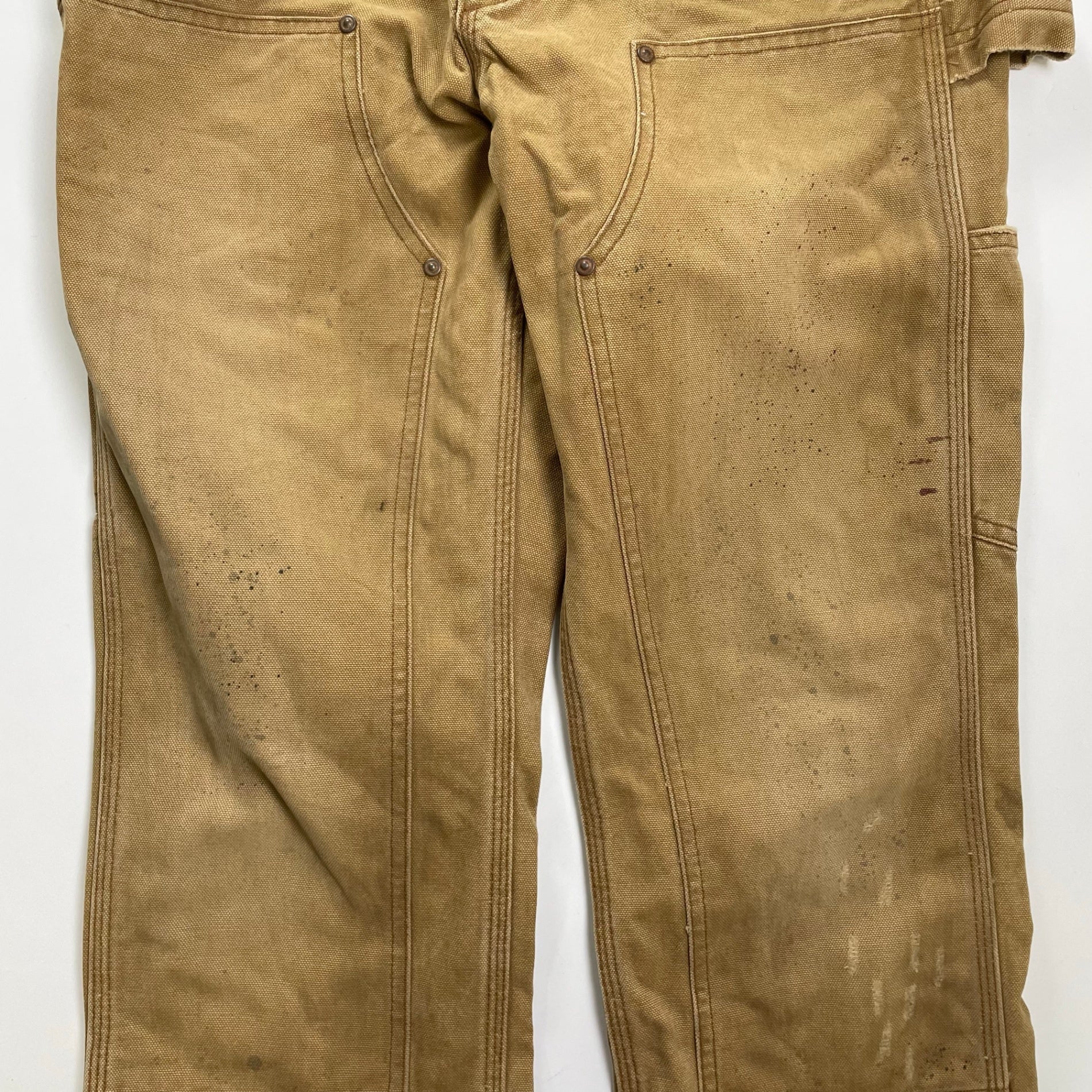 POLO by RALPH LAUREN ポロ バイ ラルフローレン / SAFARI CANVAS ペンキ加工  ダブルニーダックパンツ SIZE:W29 L30