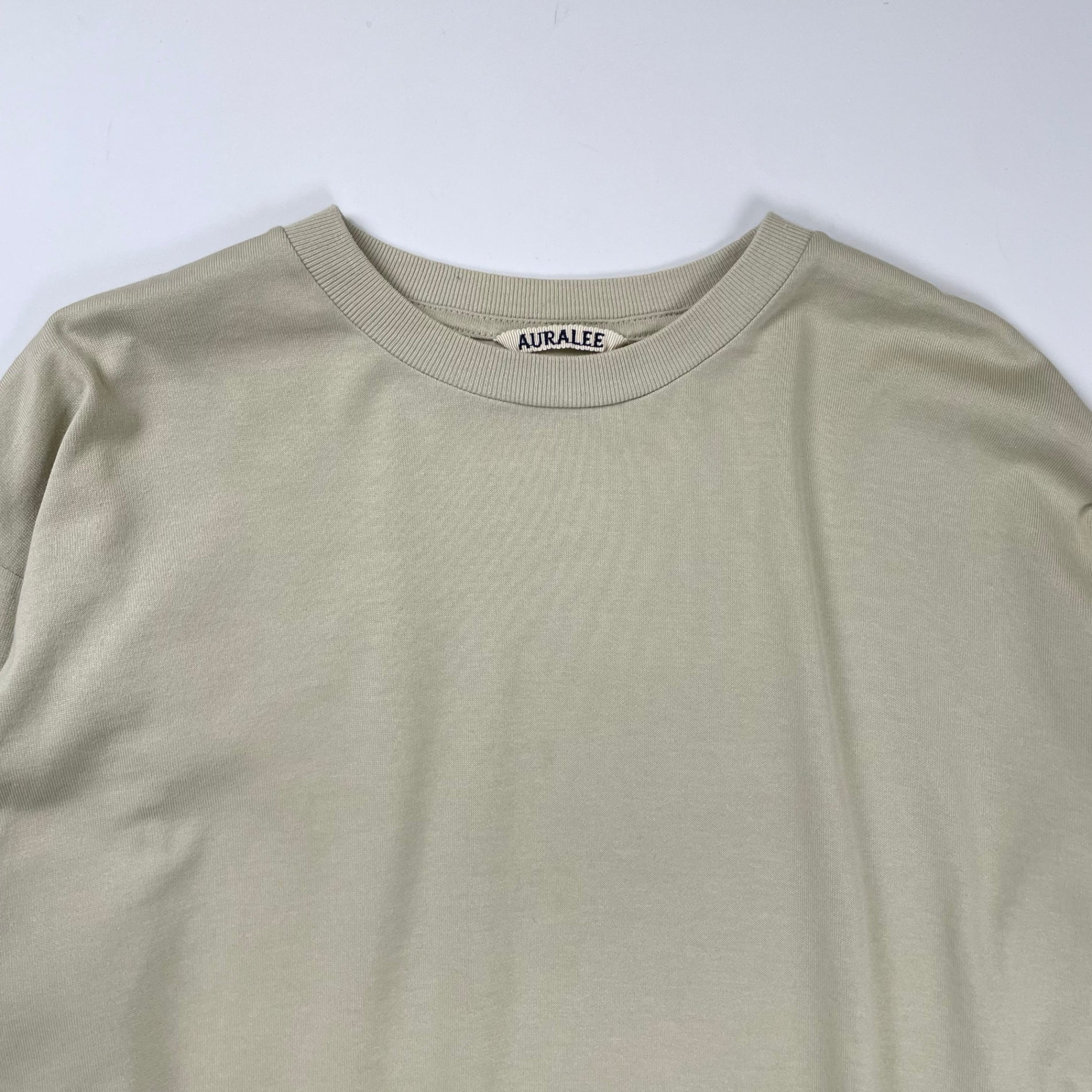 AURALEE オーラリー / ELASTIC HIGH GAUGE SWEAT P/O 参考定価：16,000+tax SIZE：3